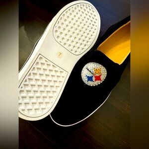 Steelers suede shoes